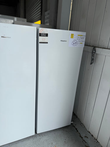 Factory second Hisense 173L Upright Freezer White HRVF170 - Second Hand Appliances Geebung